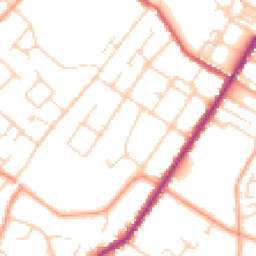 Daytime road noise heatmap for CT14 7SP