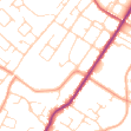 Daytime road noise heatmap for CT14 7SS