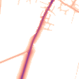 Daytime road noise heatmap for CT14 7UY