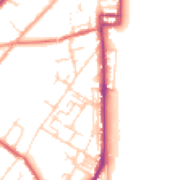Daytime road noise heatmap for CT14 7XH