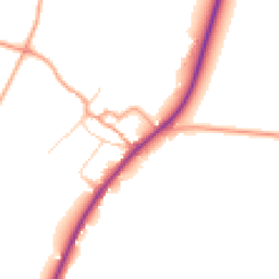 Daytime road noise heatmap for CT14 8HF