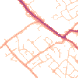 Daytime road noise heatmap for CT14 9NF