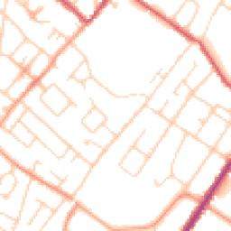 Daytime road noise heatmap for CT14 9WP