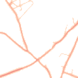 Daytime road noise heatmap for CT15 4AN