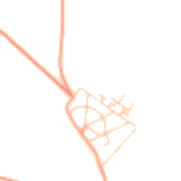 Daytime road noise heatmap for CT15 4DY