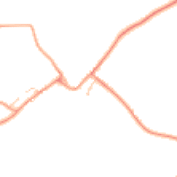 Daytime road noise heatmap for CT15 4NH