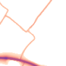 Daytime road noise heatmap for CT15 5AJ