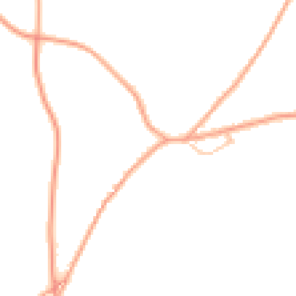 Daytime road noise heatmap for CT15 5BP