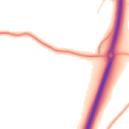Daytime road noise heatmap for CT15 5BQ