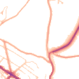 Daytime road noise heatmap for CT15 5FT