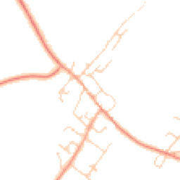 Daytime road noise heatmap for CT15 6BH