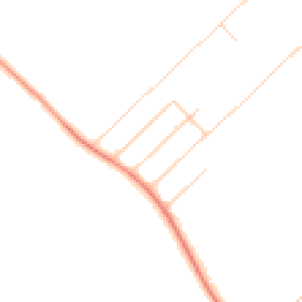 Daytime road noise heatmap for CT15 6HJ