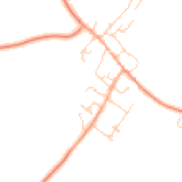 Daytime road noise heatmap for CT15 6HU