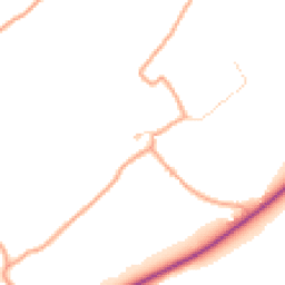 Daytime road noise heatmap for CT15 7AH
