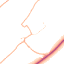 Daytime road noise heatmap for CT15 7AN