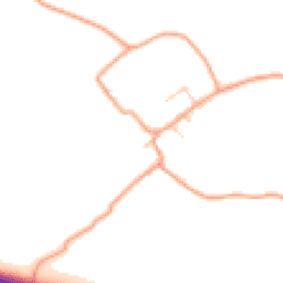 Daytime road noise heatmap for CT15 7BF