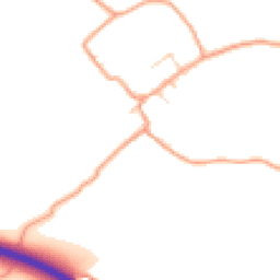 Daytime road noise heatmap for CT15 7BL