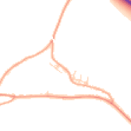 Daytime road noise heatmap for CT15 7JS