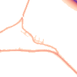 Daytime road noise heatmap for CT15 7LD