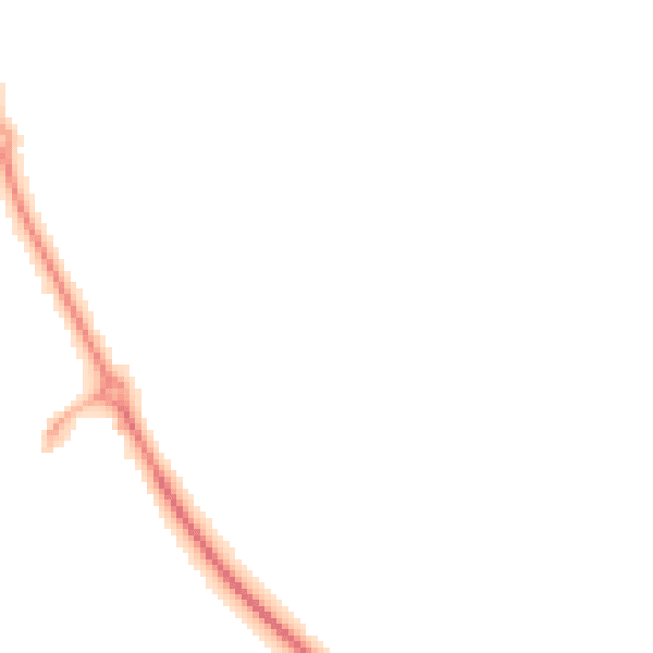 Night-time road noise heatmap for CT18 7BP