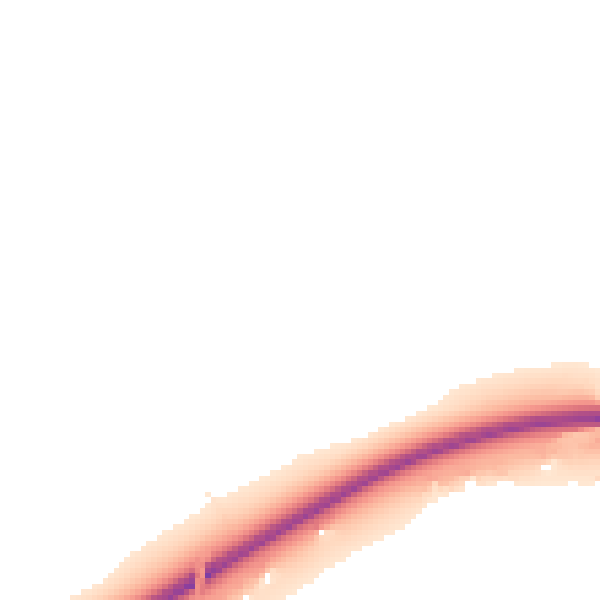 Night-time road noise heatmap for CT18 7RG