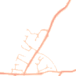 Daytime road noise heatmap for CT21 4EW