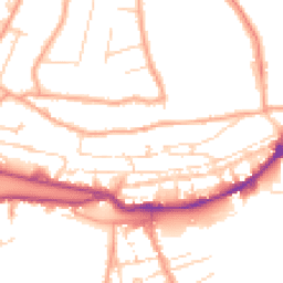 Daytime road noise heatmap for CT21 5BF