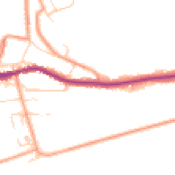 Daytime road noise heatmap for CT21 5QA