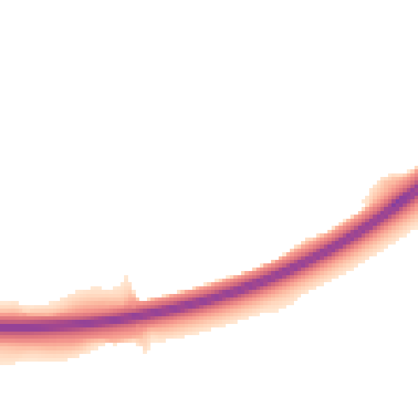 Night-time road noise heatmap for CT6 5JA