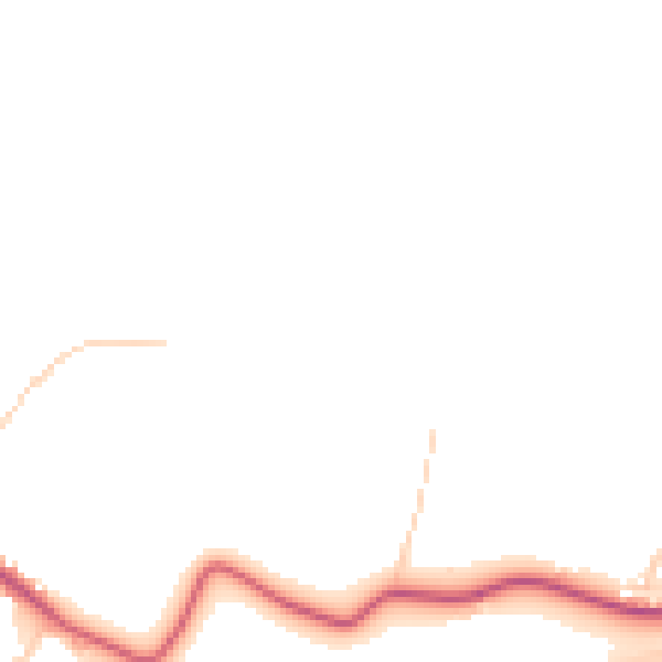 Daytime road noise heatmap for CT6 8BA