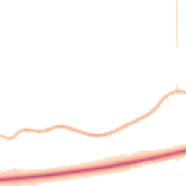 Night-time road noise heatmap for CT6 8BL