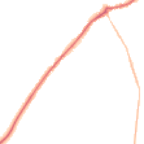 Night-time road noise heatmap for CT7 0DQ