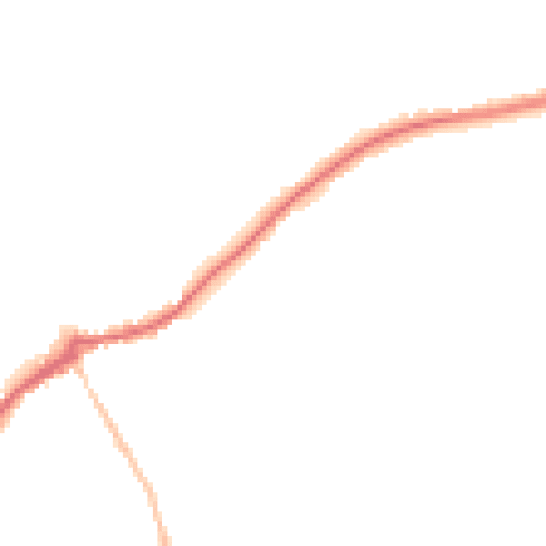Night-time road noise heatmap for CT7 9DD
