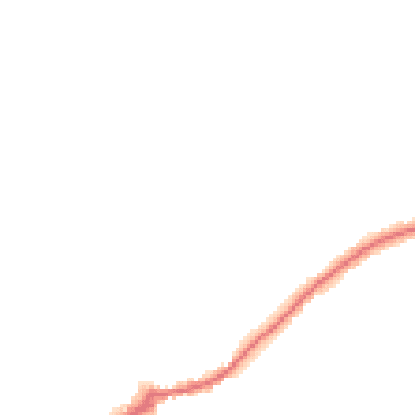 Night-time road noise heatmap for CT7 9HN