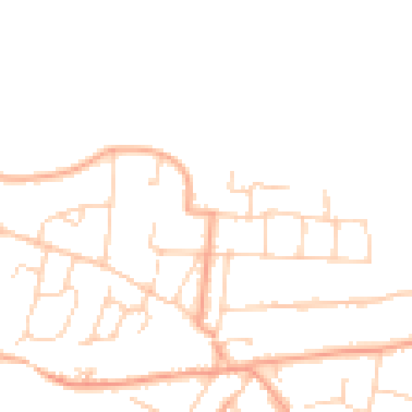 Daytime road noise heatmap for CT7 9LG