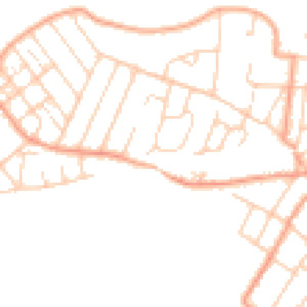 Daytime road noise heatmap for CT7 9LJ