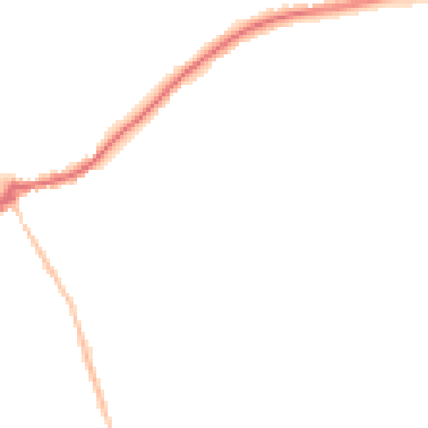 Night-time road noise heatmap for CT7 9XE