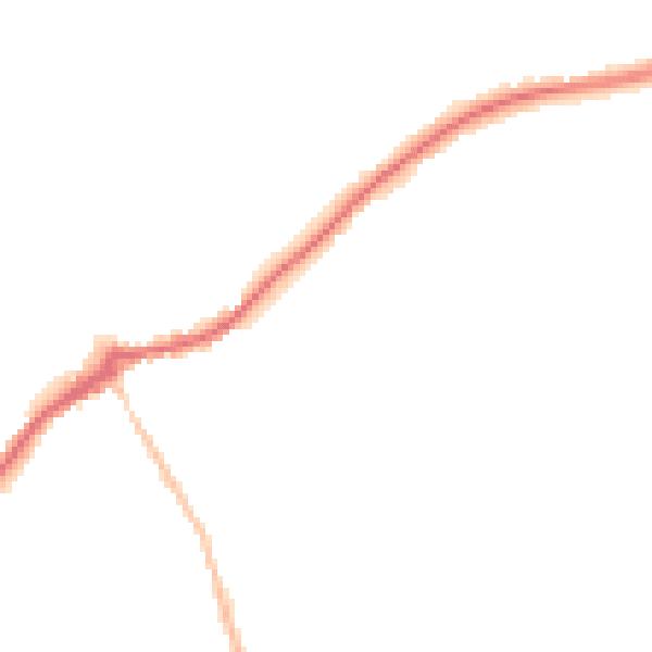 Night-time road noise heatmap for CT7 9XQ