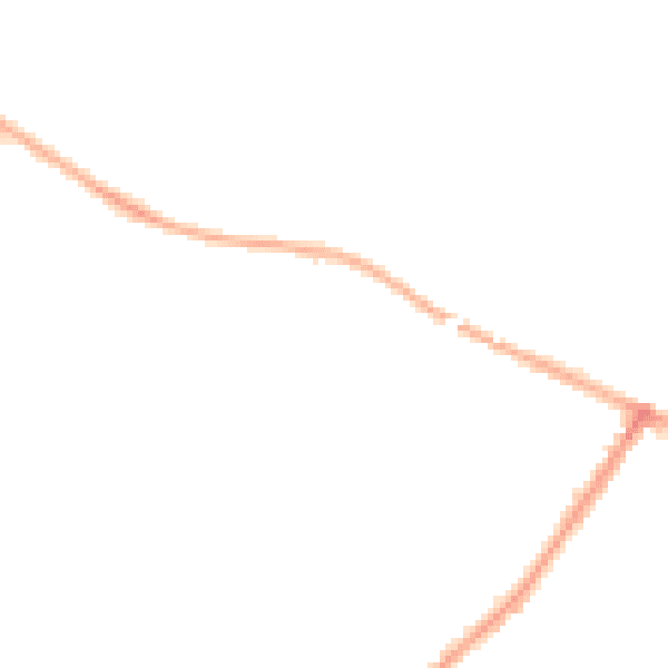 Night-time road noise heatmap for CV10 0UB