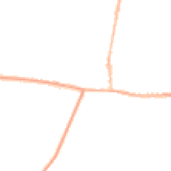 Night-time road noise heatmap for CV10 8LY