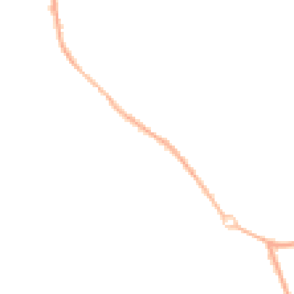 Night-time road noise heatmap for CV10 9SW