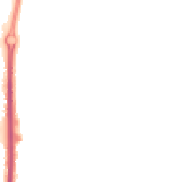 Night-time road noise heatmap for CV2 3GY