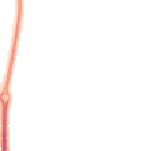 Night-time road noise heatmap for CV2 3PT