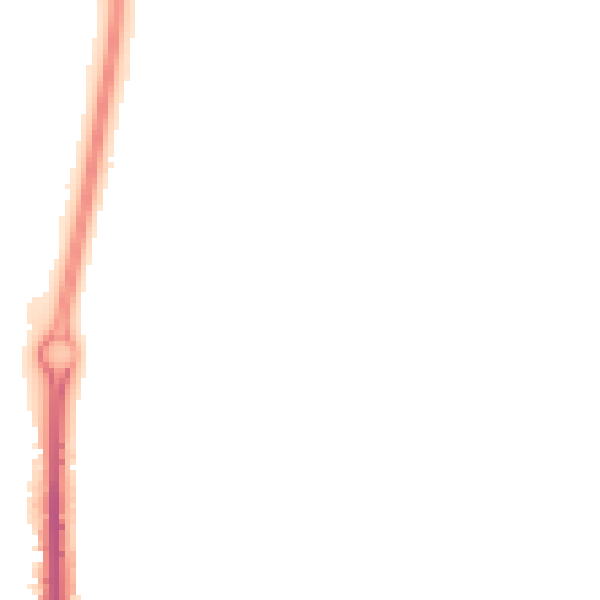 Night-time road noise heatmap for CV2 3PX