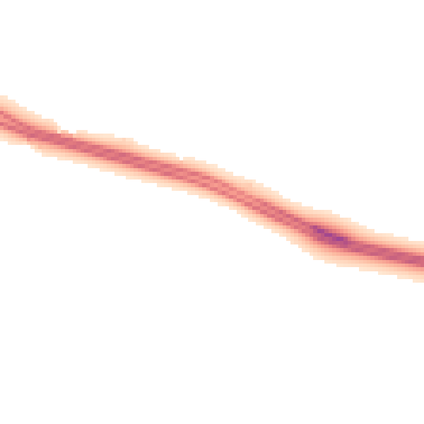 Night-time road noise heatmap for CV23 9HY