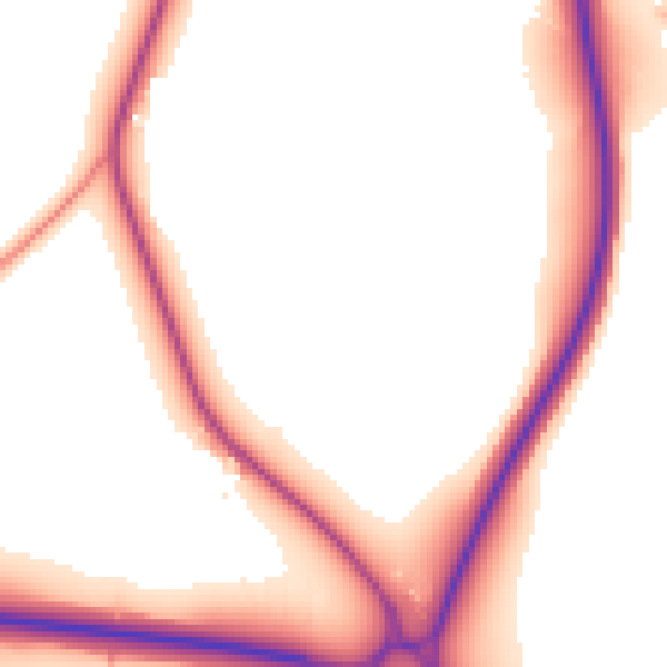 Daytime road noise heatmap for CV34 0AA