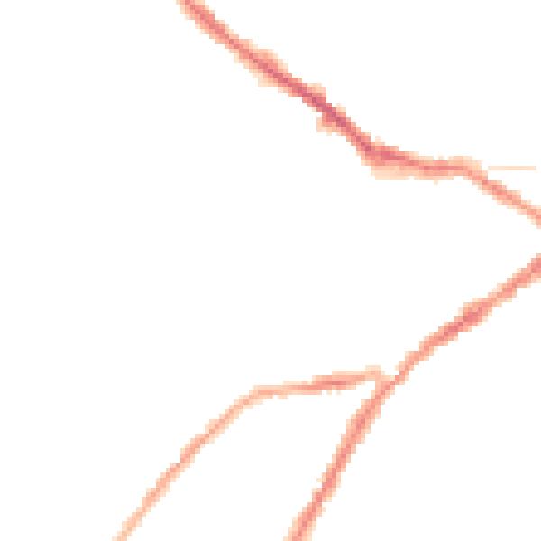 Night-time road noise heatmap for CV34 4DJ