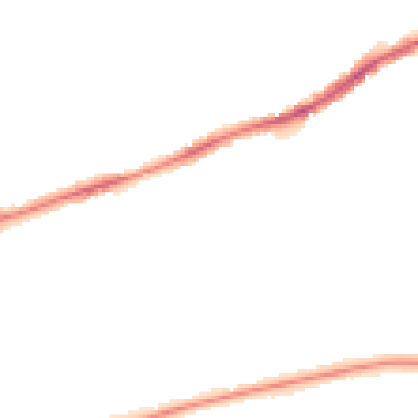 Night-time road noise heatmap for CV34 4QD