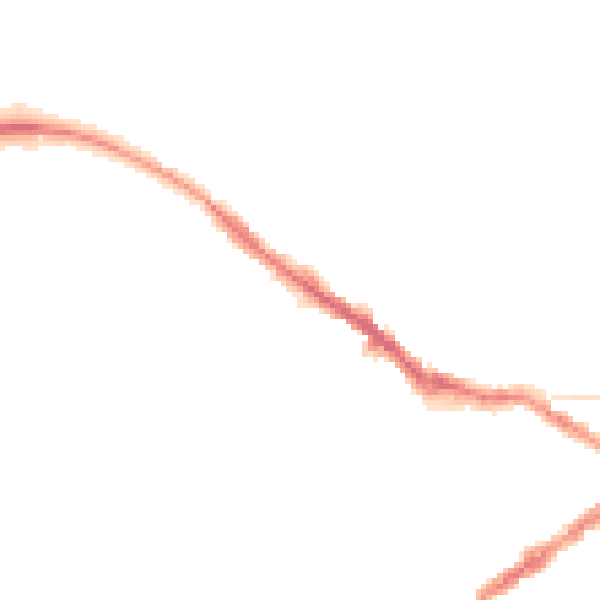 Night-time road noise heatmap for CV34 4UG