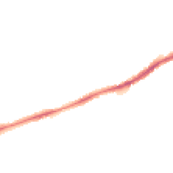 Night-time road noise heatmap for CV34 5LE